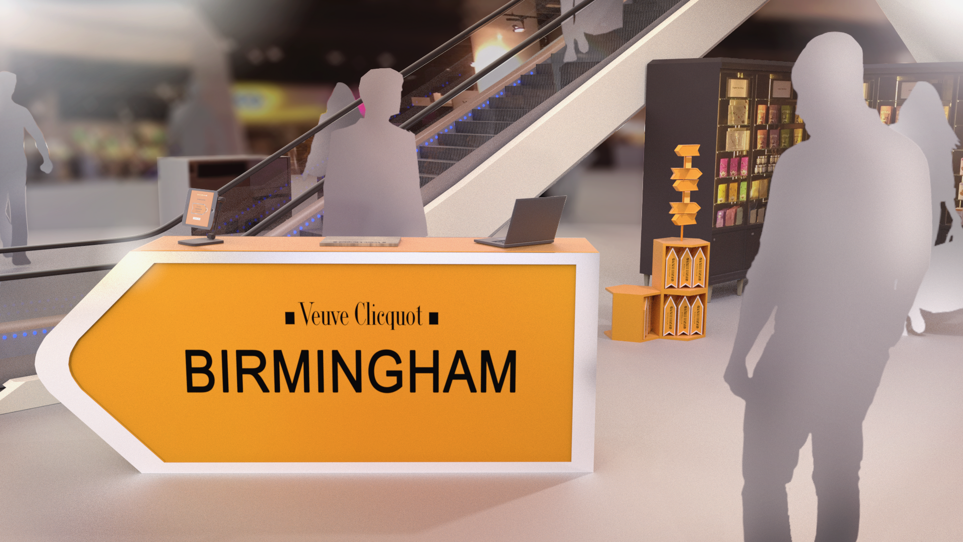 Birmingham retail counter visualisation
